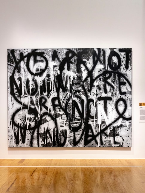 Installation view, Adam Pendleton, The Culture, Schirn Kunsthalle, Frankfurt, 2024