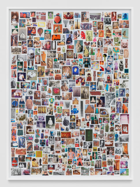 Photo collage print by Steven Shearer