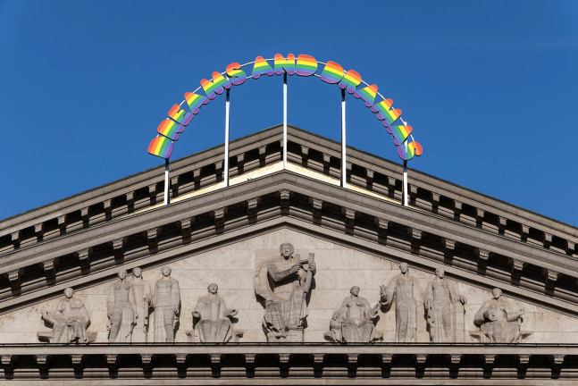 Installation view, Ugo Rondinone, Dreams and Dramas, Bayerische Staatsoper, Munich, 2025
