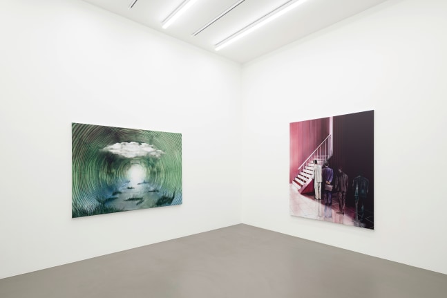 Installation view, Louisa Gagliardi, Whereabouts, Galerie Eva Presenhuber, Vienna, 2024