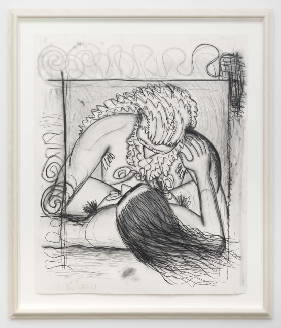 Drawing by Carroll Dunham