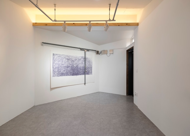 Installation view, Angela Bulloch, Drawing Machine, 15th Gwangju Biennale, Gwangju, 2024