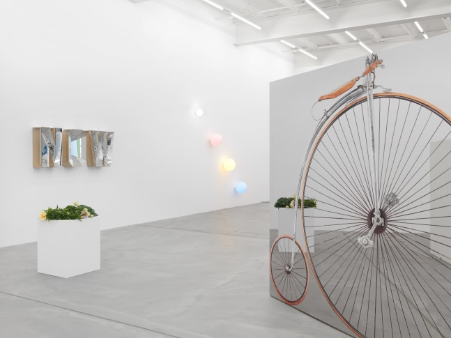 Installation view of group sculpture exhibition