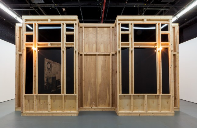 Installation view of works by John Giorno