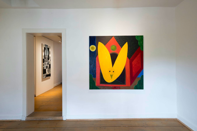 Installlation view, Austin Eddy, Vogel, Fisch und Farbe, Museum Penzberg &amp;ndash; Sammlung Campendonk, Penzberg, 2025