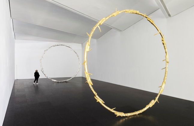 Installation view, Ugo Rondinone, long last happy, Arte Abierto, Mexico City, 2025