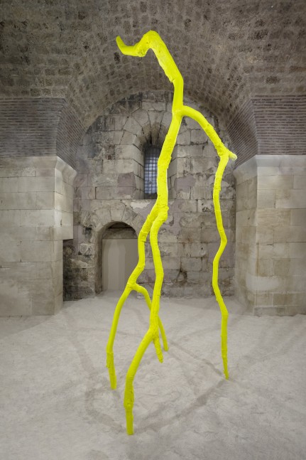 Installation view, Ugo Rondinone, luminous light, Galerija Kula, Split, 2023