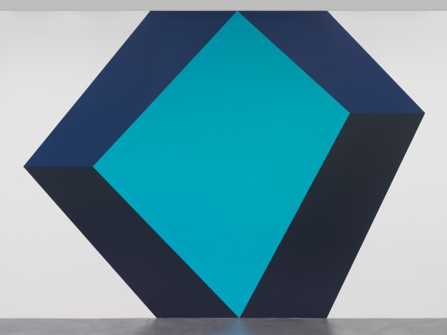 Wall painting by Angela Bulloch