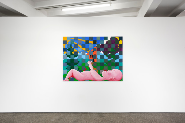 Installation views, Jean-Fr&amp;eacute;d&amp;eacute;ric Schnyder, Hoi K&amp;ouml;ln!, K&amp;ouml;lnischer Kunstverein, Cologne, 2023 &amp;ndash; 2024