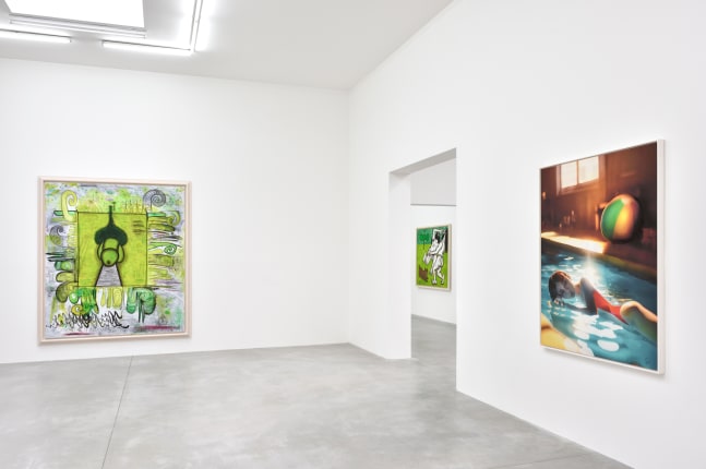 Installation view, Carroll Dunham &amp;amp; Laurie Simmons, Consortium Museum, Dijon, 2024