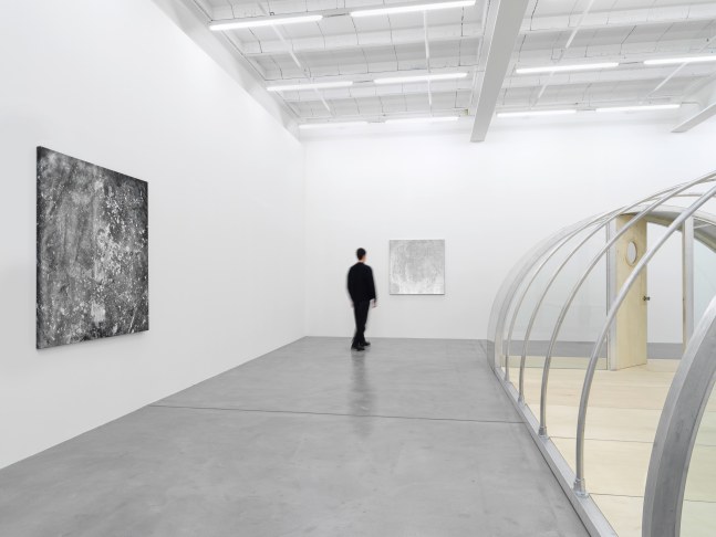 Installation view, Oscar Tuazon, Galerie Eva Presenhuber, Maag Areal, Zurich, 2024