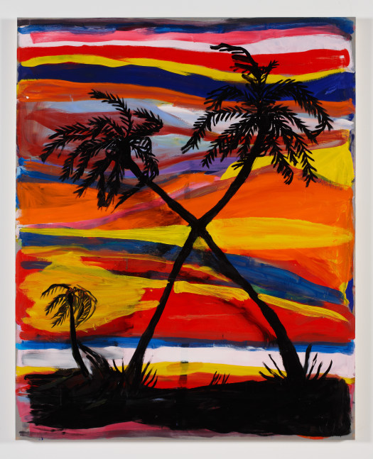 Josh Smith Untitled 2014 Oil on panel 152.5 x 122 x 4 cm / 60 x 48 x 1 5/8 in