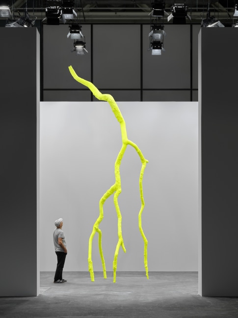 Installation view, Ugo Rondinone, luminous light, Art Basel Unlimited, Basel, 2024