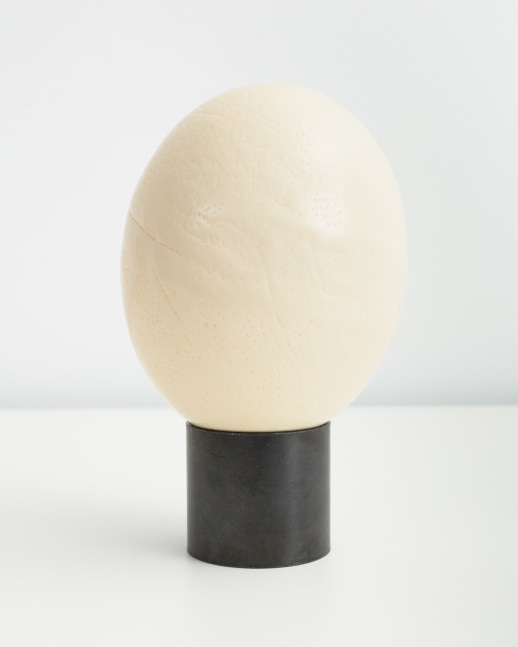egg sculpture by Sarah Ortmeyer