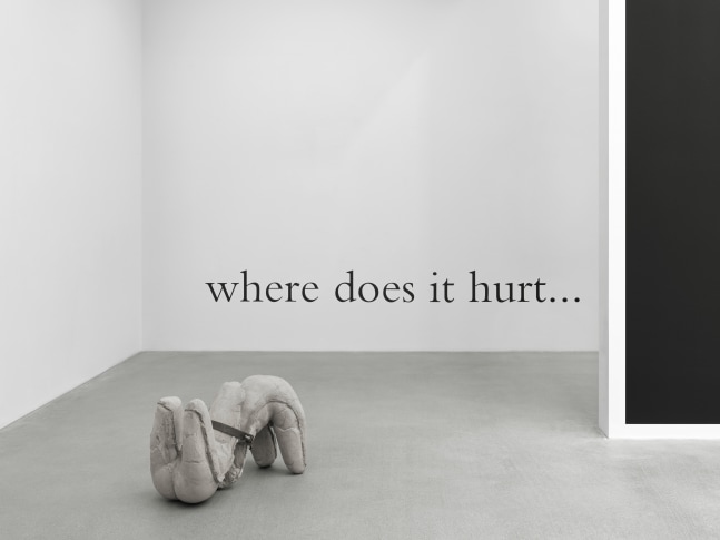 Installation view, Wall Works &amp;amp; Sculptures, Galerie Eva Presenhuber, Waldmannstrasse, Zurich, 2025