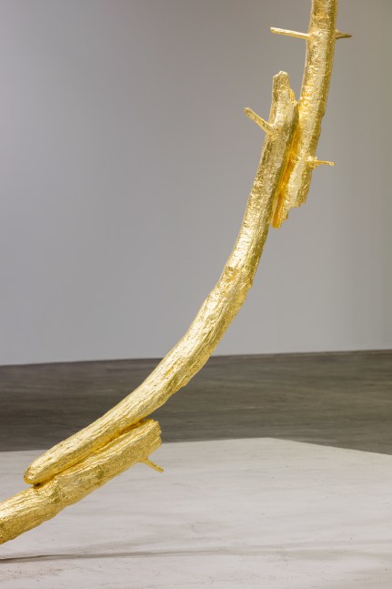 Installation view of sculpture by Ugo Rondinone