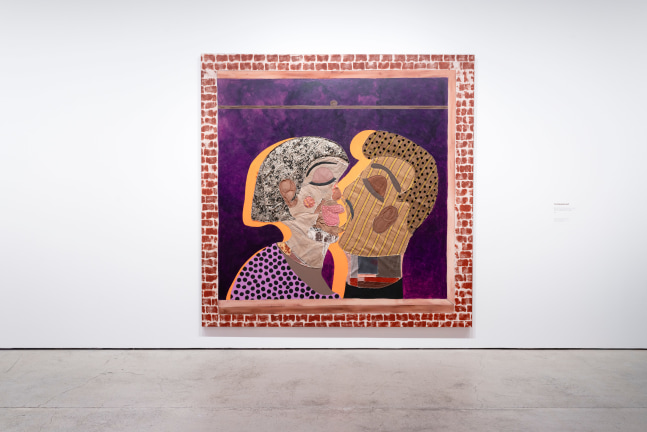 Installation view, Tschabalala Self, Around the Way, EMMA, Espoo, 2024