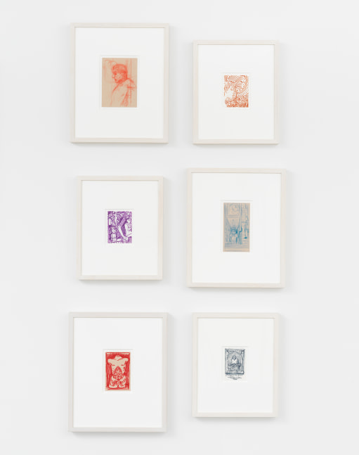 drawings by Steven Shearer