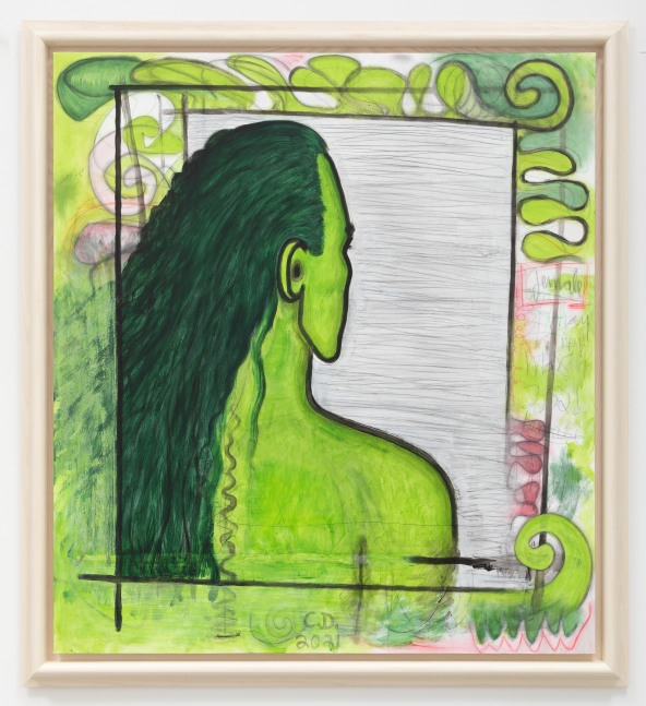 work image of painting by Carroll Dunham