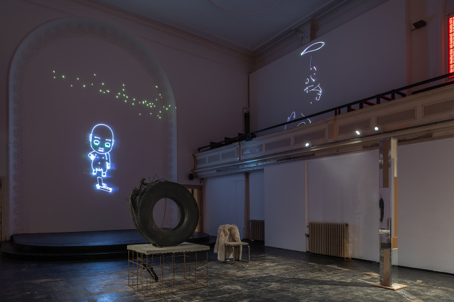 Installation view, All Crescendo, No Neward,&amp;nbsp;Zabludowicz Collection, London, 2023