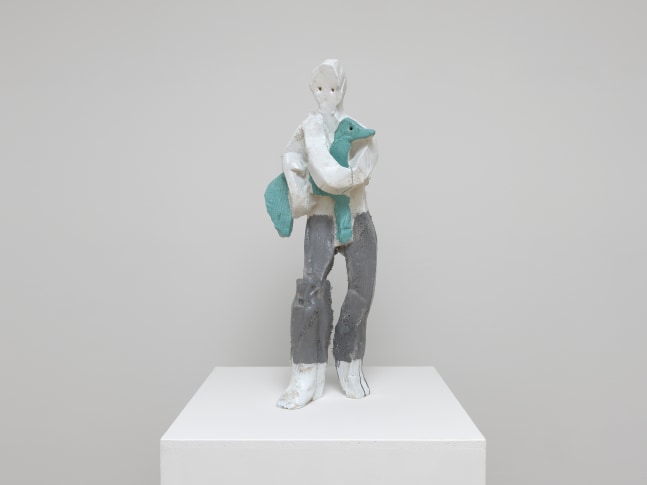 sculpture by Valentin Carron