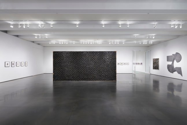 Installation view of works by various artists