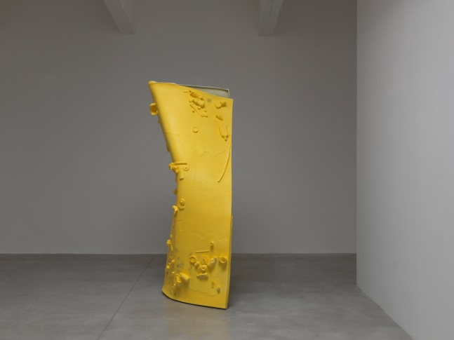 Installation view of sculptures by Alex Hubbard