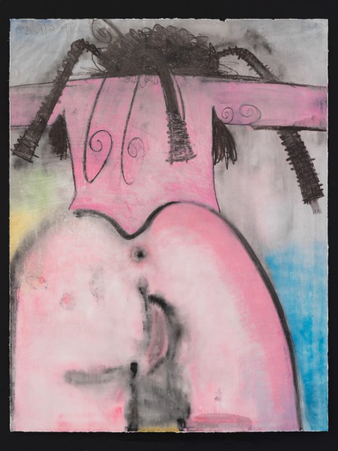monotype by Carroll Dunham