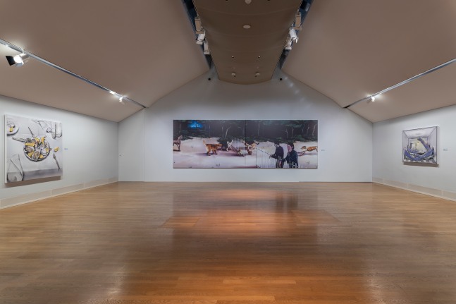 Installation view, Reflections from Stable Life Niklaus: Stoecklin, Liselotte Moser, Louisa Gagliardi, Kunst Museum Winterthur, Winterthur, 2025