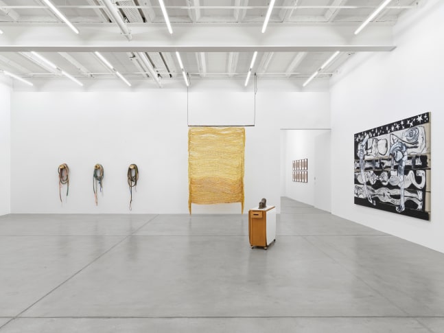 Installation view, MELENCOLIA, Galerie Eva Presenhuber, Maag Areal, Zurich, 2023