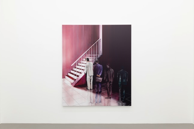 Installation view, Louisa Gagliardi, Whereabouts, Galerie Eva Presenhuber, Vienna, 2024