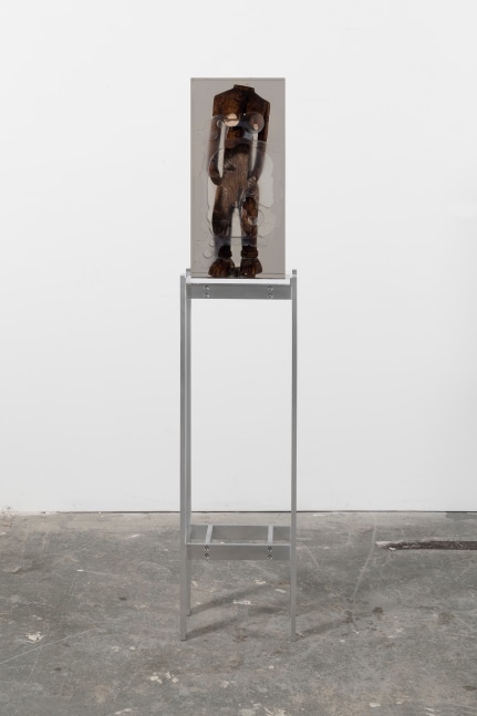 Scarification of the Spirit Body

2023

Female figure from Bamara tribe, polyurethane resin, stainless steel,

anodized aluminum

Sculpture 51 x 24 x 13.5 cm / 20 1/8 x 9 1/2 x 5 1/4 in

Pedestal 110 x 32 x 20 cm / 43 1/4 x 12 5/8 x 7 7/8 in

&amp;copy; Matthew Angelo Harrison