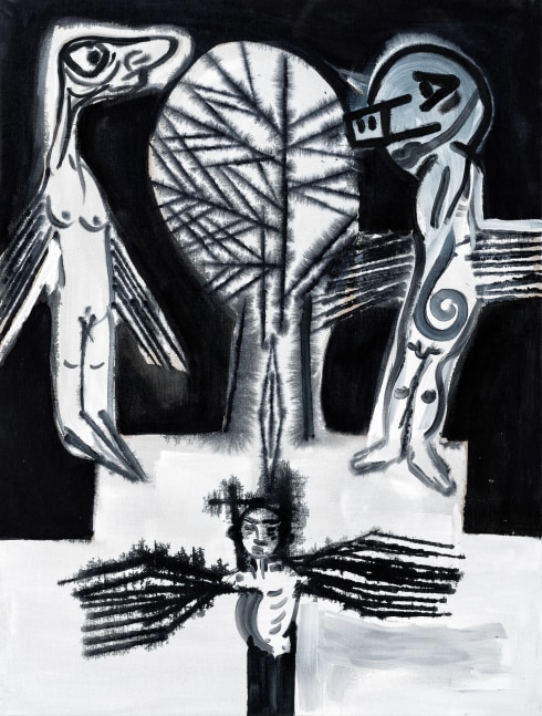 Painting by Tobias Pils