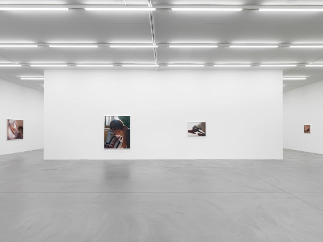 Installation view of Torbjørn Rødland photography exhibition