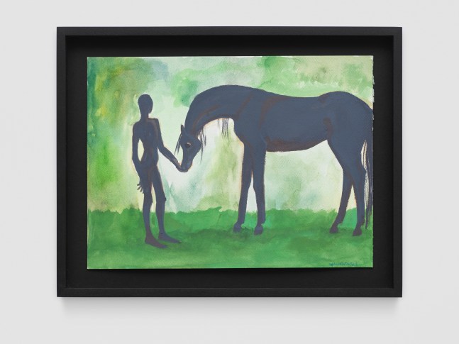 Untitled

2023

Mixed media on paper

Sheet 23 x 31 cm / 9 x 12 1/4 in

Frame 29 x 37 cm / 11 1/2 x 14 5/8 in

&amp;copy; Aleksandra Waliszewska