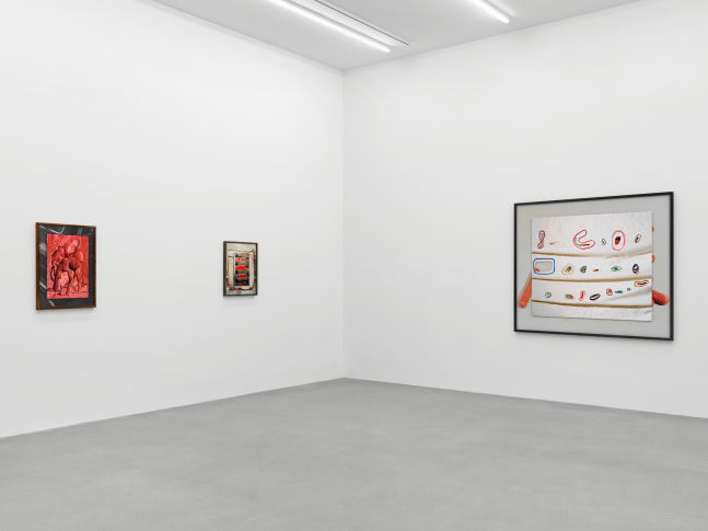 installation view of Lucas Blalock