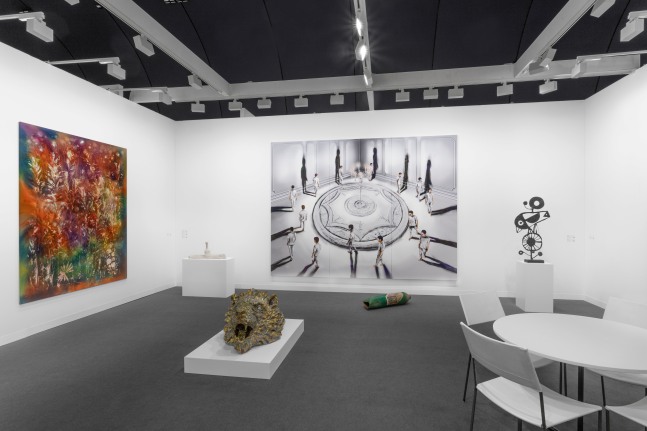 Installation view, Galerie Eva Presenhuber, Paris+ par Art Basel 2023, Paris, 2023