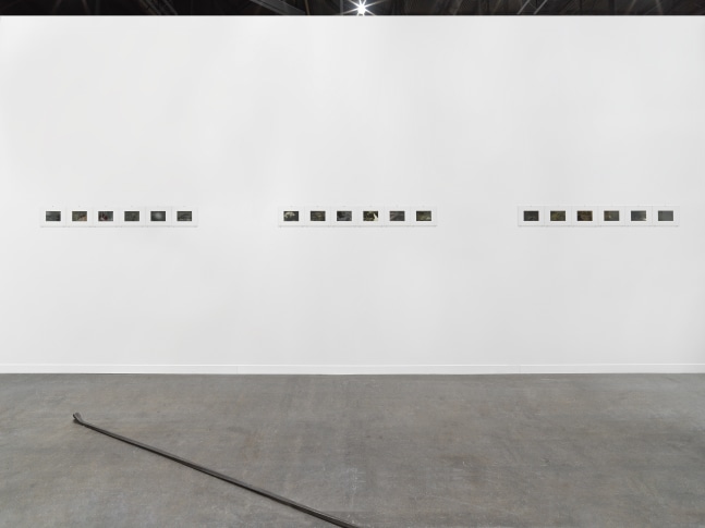 Installation view of photographs by Peter Fischli and David Weiss