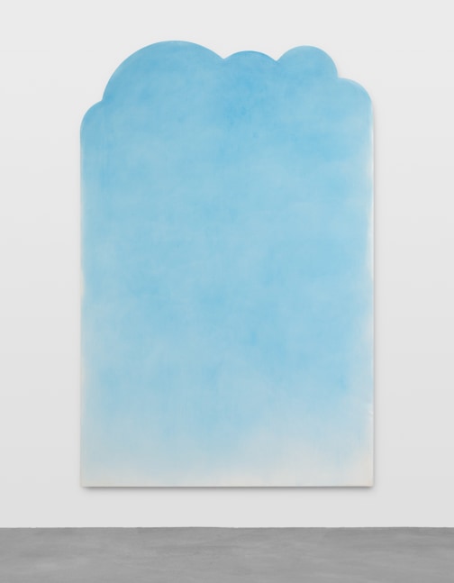 cloud painting by Ugo Rondinone