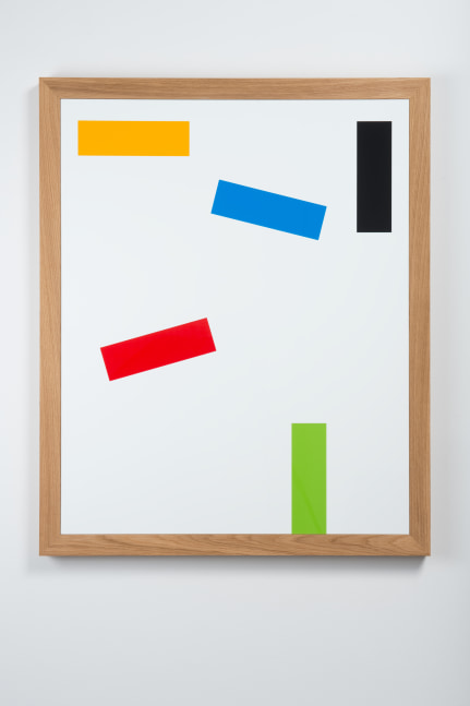 Acrylic glass piece by Gerwald Rockenschaub