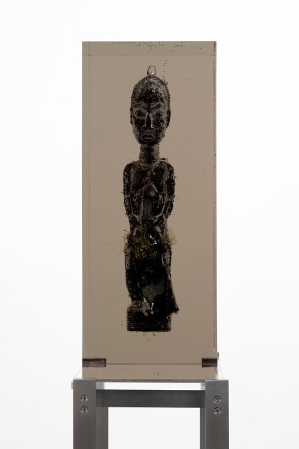 Sister Covered in Tears

2024
Wooden figure, polyurethane resin, steel, acrylic
Sculpture 57.5 x 23 x 21.5 cm / 22 5/8 x 9 x 8 1/2 in
Pedestal 112 x 25.5 x 28.5 cm / 44 1/8 x 10 x 11 1/4 in

&amp;copy; Matthew Angelo Harrison