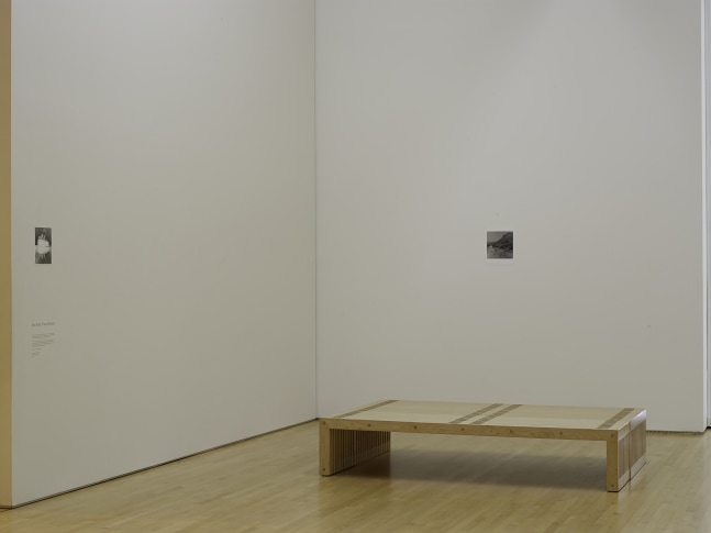 Installation view of works by Trisha Donnelly