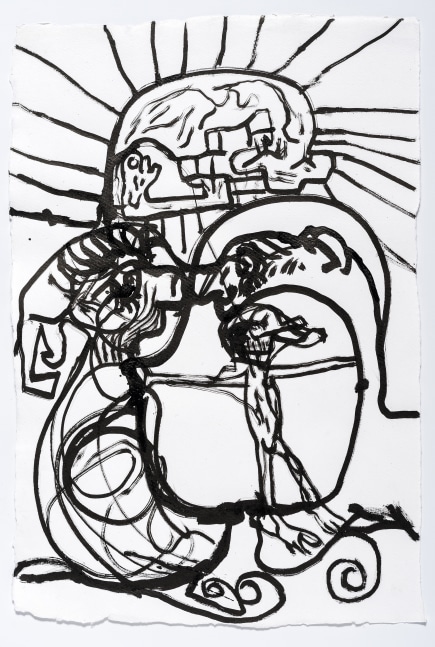 Untitled (Antiparos)

2018

India ink on paper

Sheet 56.5 x 38 cm / 22 1/4 x 15 in

Frame 63 x 44.5 x 3 cm / 24 3/4 x 17 1/2 x 1 1/8 in

&amp;copy; Tobias Pils