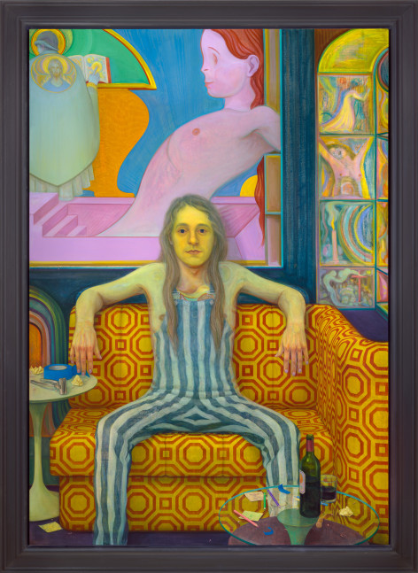 Painting by Steven Shearer