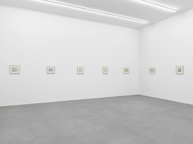 Installation view, John Dilg, Planet on the Prairie, Galerie Eva Presenhuber, Waldmannstrasse, Zurich, 2024