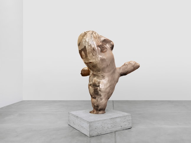 Installation view of Mark Handforth sculptures exhibition