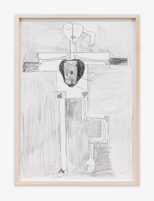 Untitled

2025

Pencil on paper

Sheet 42 x 30 cm / 16 1/2 x 11 3/4 in

Frame 45.5 x 33 x 3.5 cm / 17 7/8 x 13 x 1 3/8 in

&amp;copy; Tobias Pils