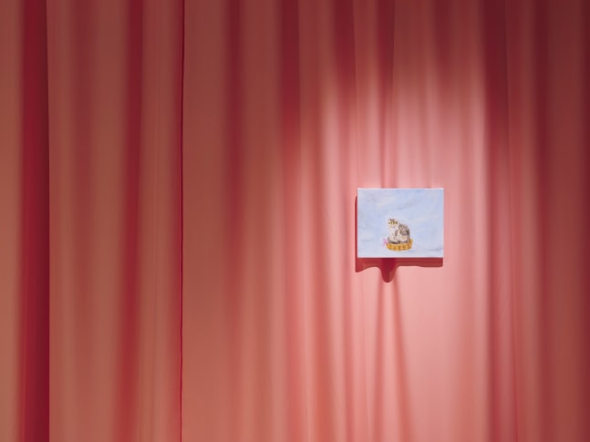 Installation view, Karen Kilimnik, Cute, Somerset House, London, 2024