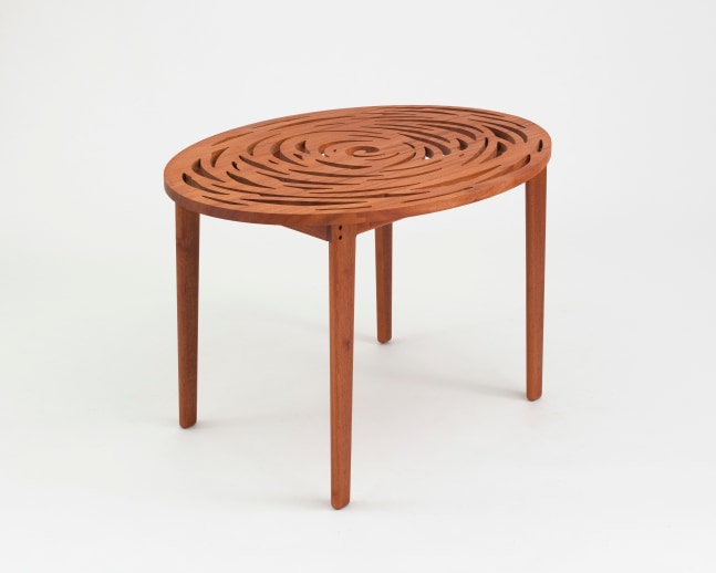 Spiral Wooden Table

2024

Oil on African Mahogany

Open edition

80 x 92 x 122 cm / 31 1/2 x 36 1/8 x 48 in

&amp;copy; Tschabalala Self