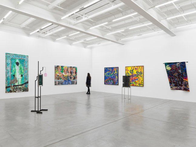 Installation view, MELENCOLIA, Galerie Eva Presenhuber, Maag Areal, Zurich, 2023